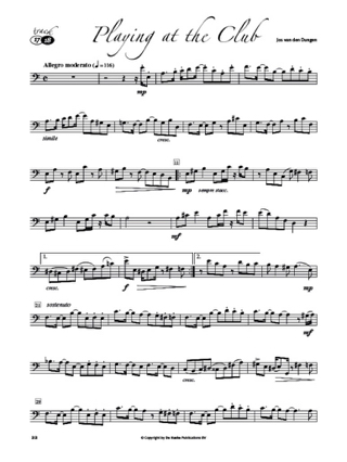 Musical Souvenirs For Tuba - VAN DEN DUNGEN Jos - Partition - Tuba